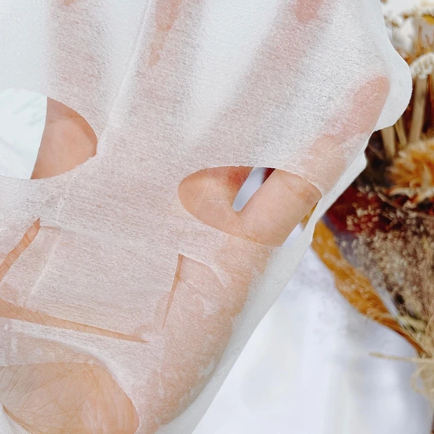 数量限定【プリュ プラセンタ モイスチュア マスク】キンモクセイ香るシートマスク♥︎︎今なら半額クーポン使用で破格の￥600！！デイリー使いに最適☆プレゼントにも！【MAQUIAインフルエンサーのオッス！推しコス】_4_1