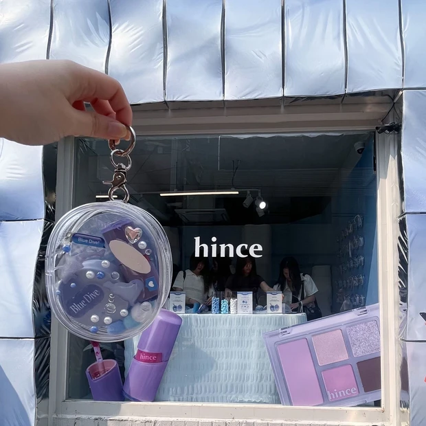 hince ポップアップストア Blue dive edition