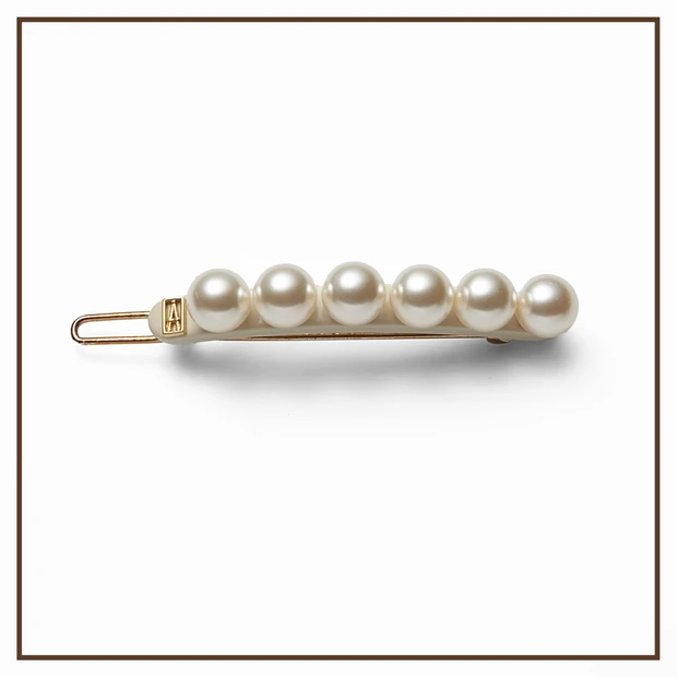 ALEXANDRE DE PARIS アレクサンドル ドゥ パリ ヘアアクセサリー ヘア小物 ヘアピン パール