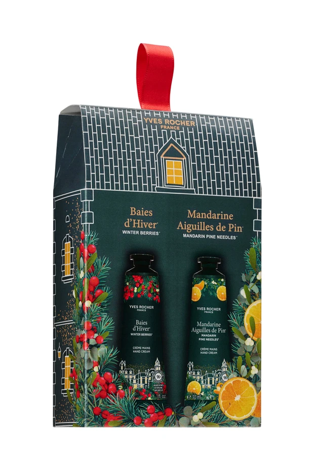 イヴ・ロシェクリスマスコフレ2025_ハンドクリーム2点キット