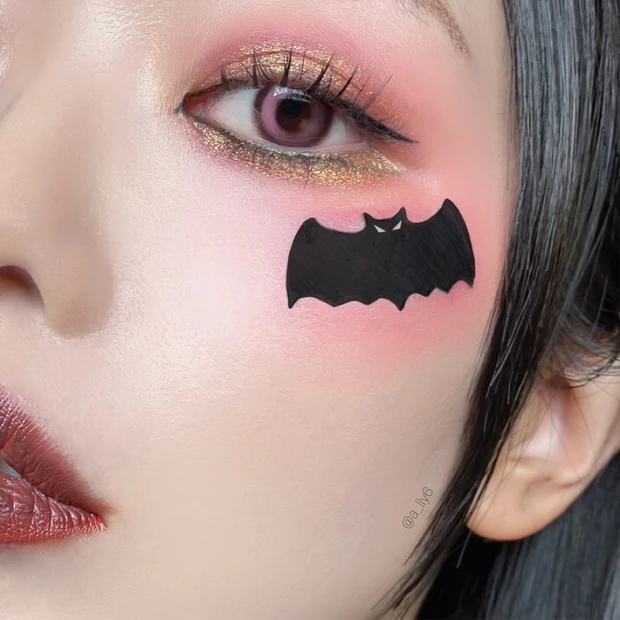 メイクレシピ 韓国 中国 コスメ プチプラ イエベ ハロウィン halloween make beetle juice lip ビートルジュース リップ