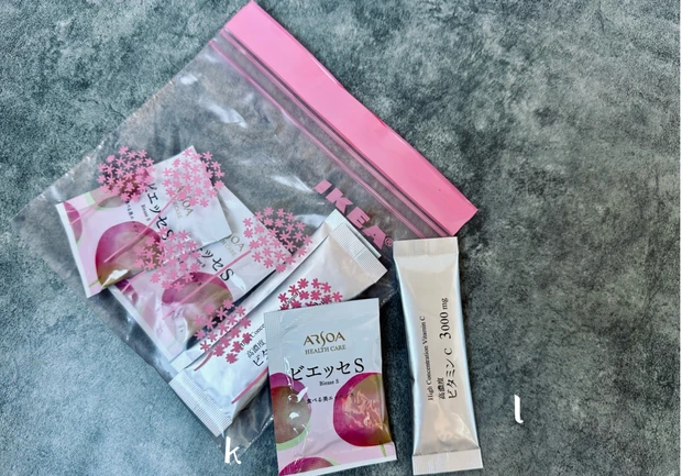 【インストラクターのポーチの中身】コレがあれば便利!猛暑の必需品は⁈愛用ポーチは【Her lip to BEAUTY × MAQUIA まんまるバニティポーチ】_10