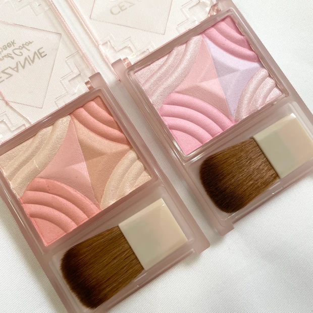 セザンヌ ブレンドカラーチーク 全色レビュー