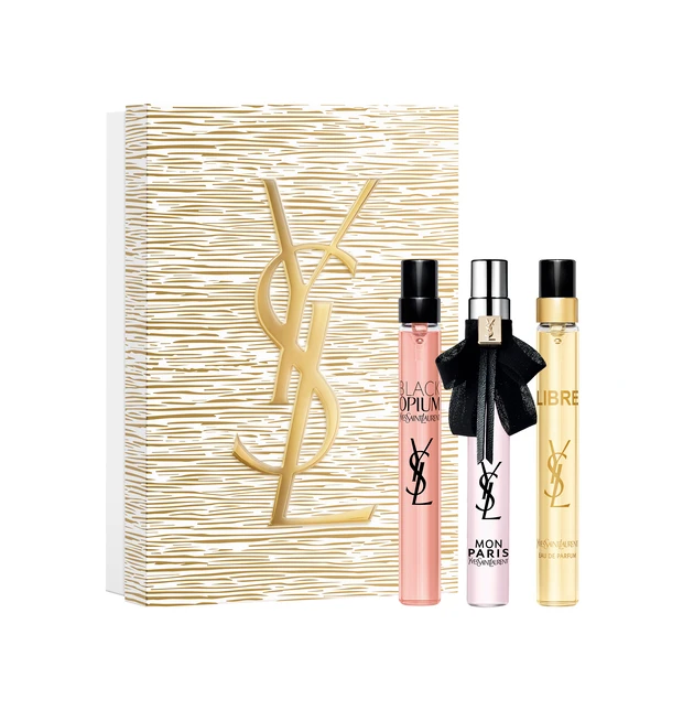 限定　イヴ・サンローラン　3点セット リップ・口紅「YSL ラブシャイン ギフトセット」|イヴ・サン