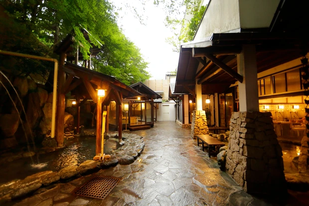 ひとリート　箱根花紋　温泉