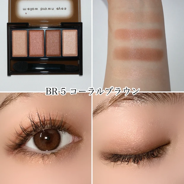 ケイト アイシャドウ メロウブラウンアイズ BR-5 コーラルブラウン