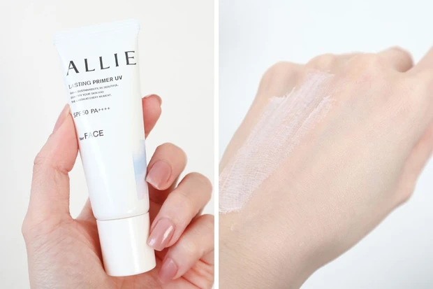 アリィー　クロノビューティ ラスティングプライマーUV（クリアピンク）