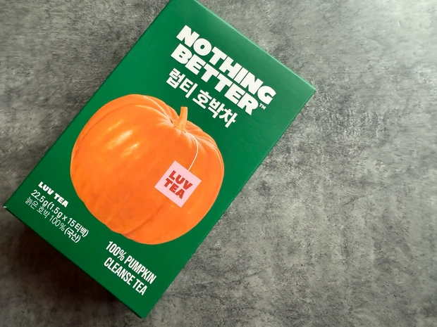 むくみ・腸活・美肌に！韓国で話題の「かぼちゃのお茶」って？LUV TEAの効果を本音レビュー【オリヤン＆Qoo 10で買える】_1