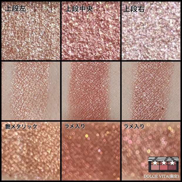 ナーズ NARS ミニアイシャドウパレット ホリデーコレクション DOLCEVITA