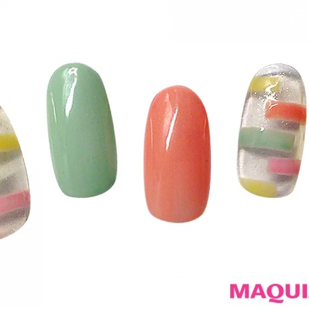 愛されスイーツカラーが新鮮！ フォギーパステルネイル