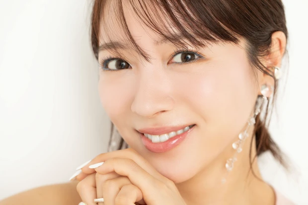 私立恵比寿中学・中山莉子さんがメンバーカラーの水色メイクに