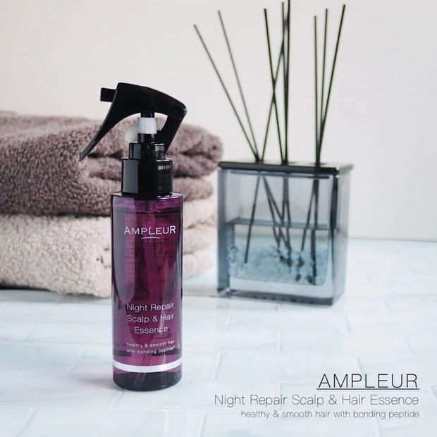 美髪の鍵は「夜の頭皮」にあり！アンプルール『ナイトリペア スカルプ＆ヘアエッセンス』で贅沢エイジングケア