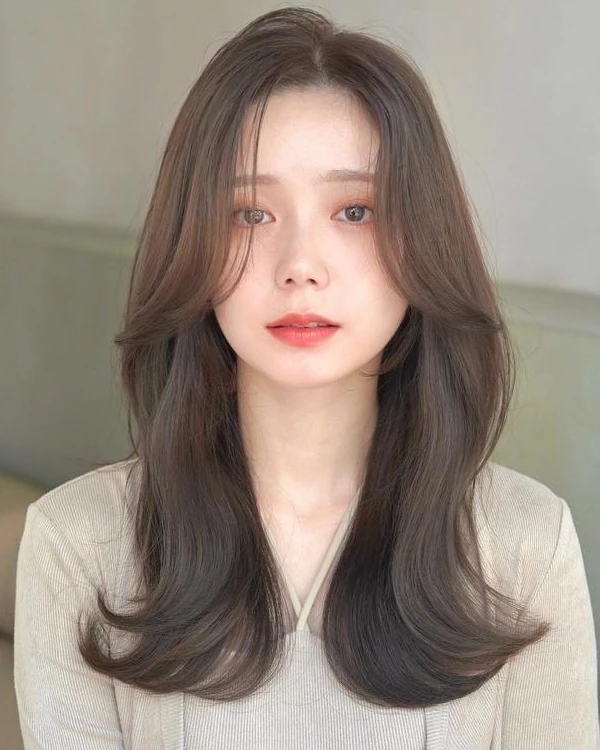 2026年 夏 暗め ヘアカラー オリーブグレージュ