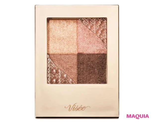 MAQUIAプチプラコスメグランプリ2024 アイシャドウ部門ランキング_【アイシャドウ部門】_【4位】ヴィセ ニュアンス デューイ クリエイター BE-2