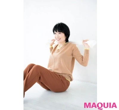 【二の腕痩せメソッド】小林ひろ美さん_お風呂でタオルストレッチ_2
