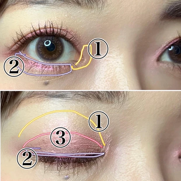 トリオ ブリック パレット 833 MINERAL ROSE