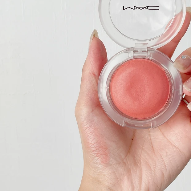好印象メイク MAC おもちチーク スウォッチ