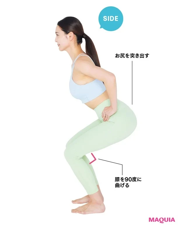 効果的なスクワットのやり方