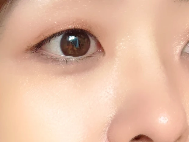 JUDYDOLL(ジュディードール)「ミニメリハリマスターパレット #02N ウォームトーン」を塗った画像