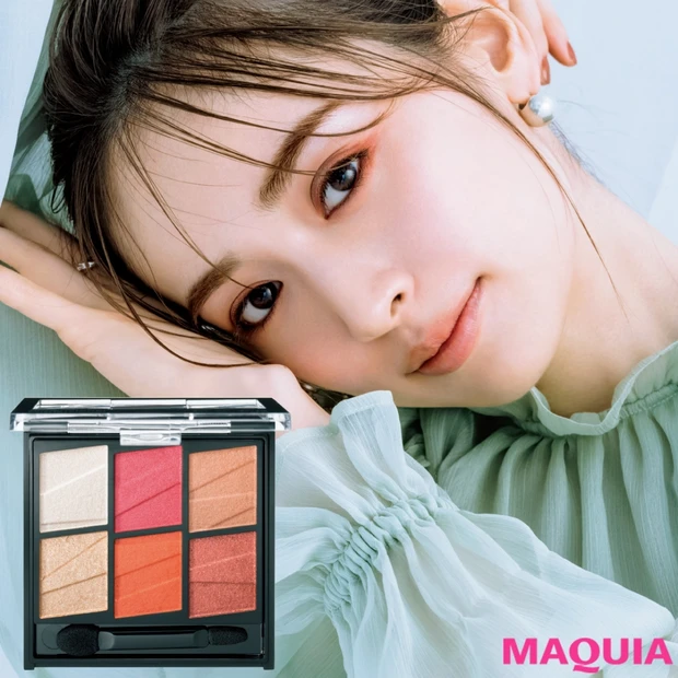 旬カラーが勢ぞろい！ ケイトの6色パレットで洒落感たっぷり囲みEYE