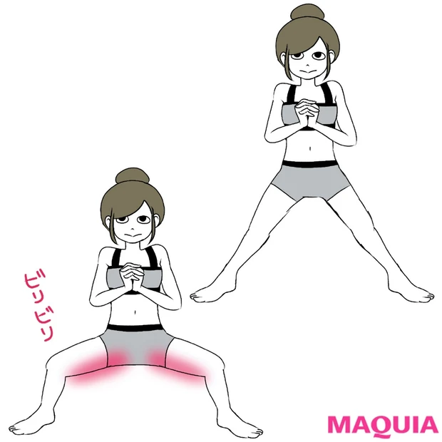 太もも&お腹やせにも効果あり！ 話題のやせ筋トレにブロガーが挑戦