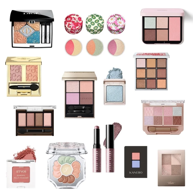 【2026年夏新色アイシャドウ28選】デパコスからプチプラまで今注目のアイテムをスウォッチつきでご紹…