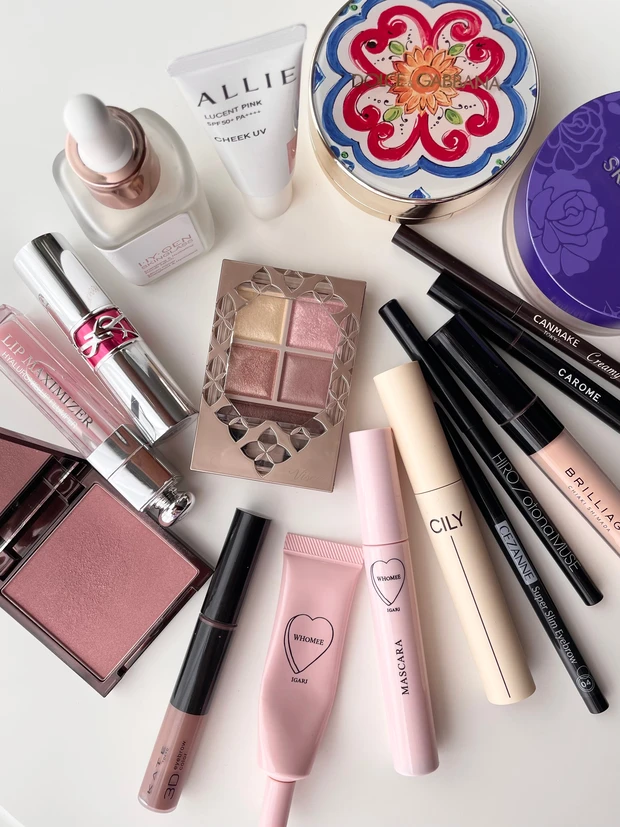 粘膜リップだけじゃない♪ヴィセ パノラマデザインアイパレット イエベ本命！ピンクベージュで夏の太陽に映える大人のキラキラメイク♡_6