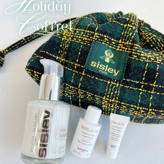 シスレーからスキンケアコフレが登場！ 美容乳液の現品入り＆ポーチ付き【クリスマスコフレ2025】