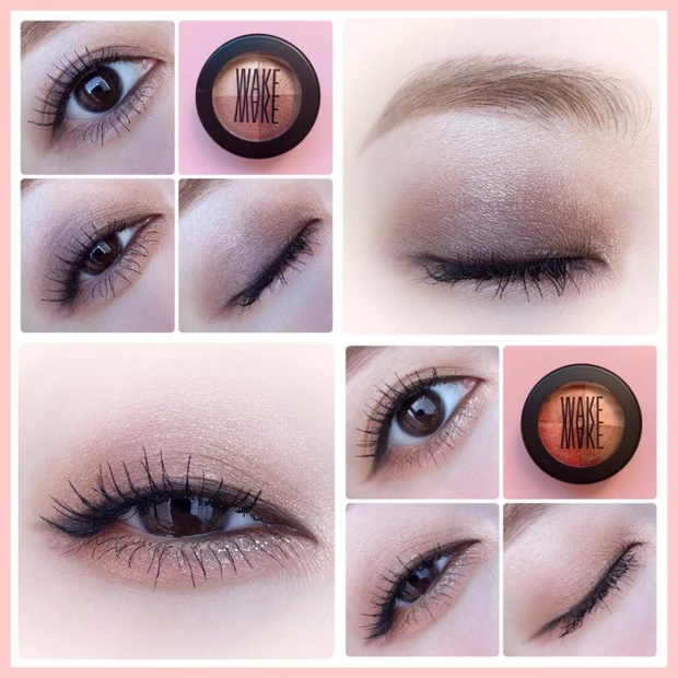 オススメアイシャドウ♡韓国コスメ【WAKEMAKE】メイク画像付き♪
