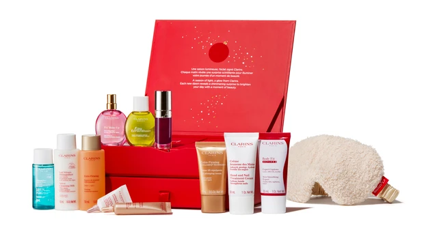【値引き交渉○】新品未使用CLARINS クラランスアドベントカレンダー2024 2024年クリスマスコフレ】「クラランス」スターアイテムが主役の
