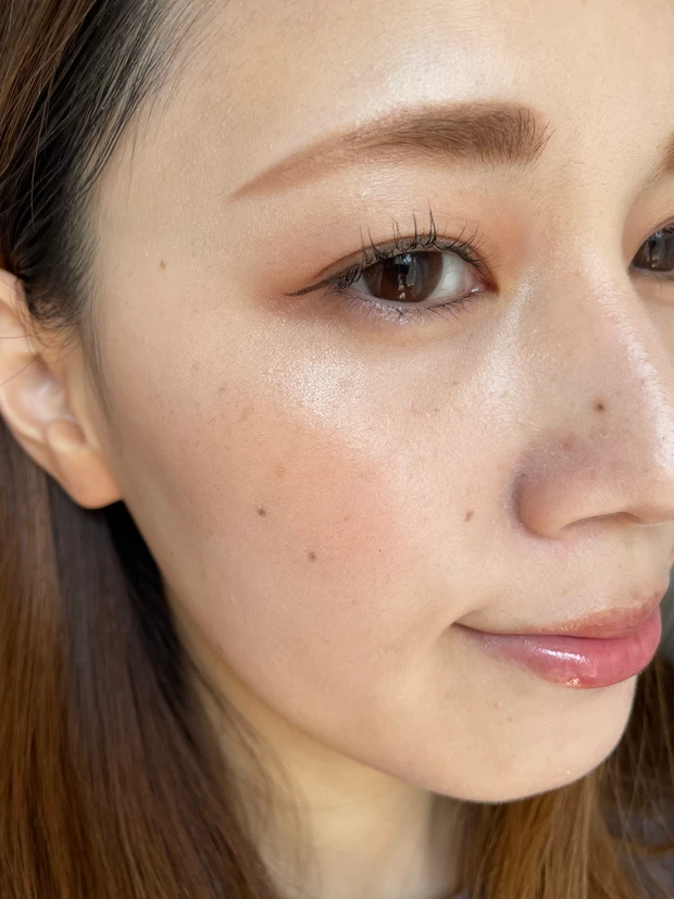 セザンヌ 01 アプリコットグロウ 使ってみた