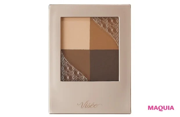 MAQUIAプチプラコスメグランプリ2023 アイシャドウ部門ランキング_【2位】ヴィセ ニュアンス マット クリエイター BE-1