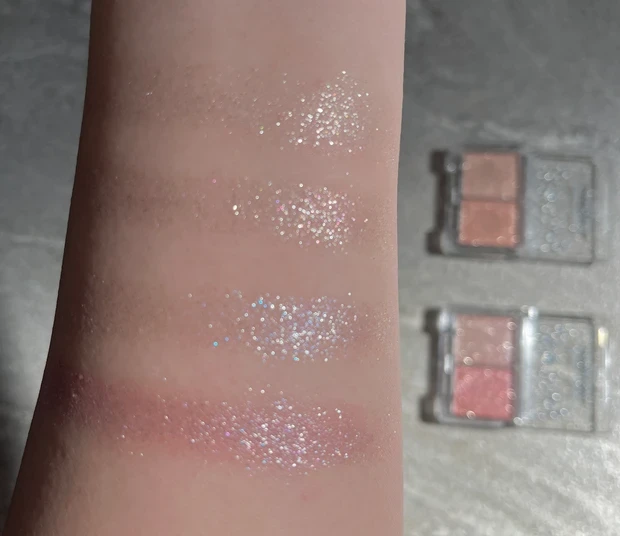 キャンメイク ラメマニアをイエベがスウォッチ