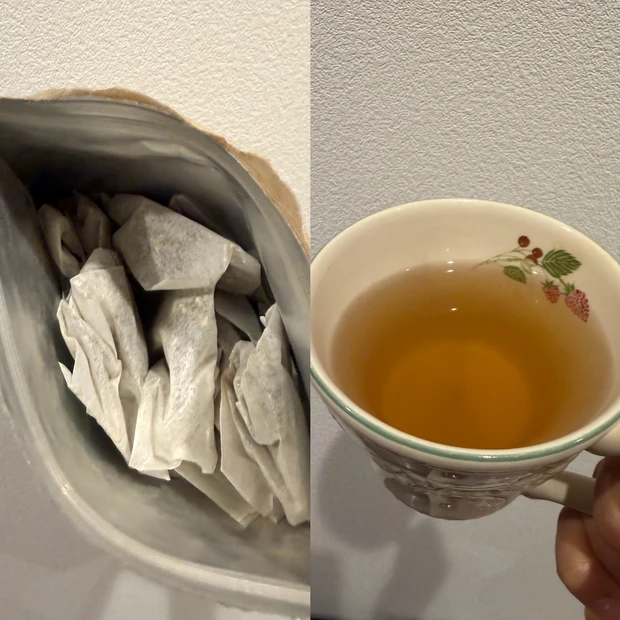 この冬始めた温活★あたたかタイツとよもぎ茶で冷え性対策_3