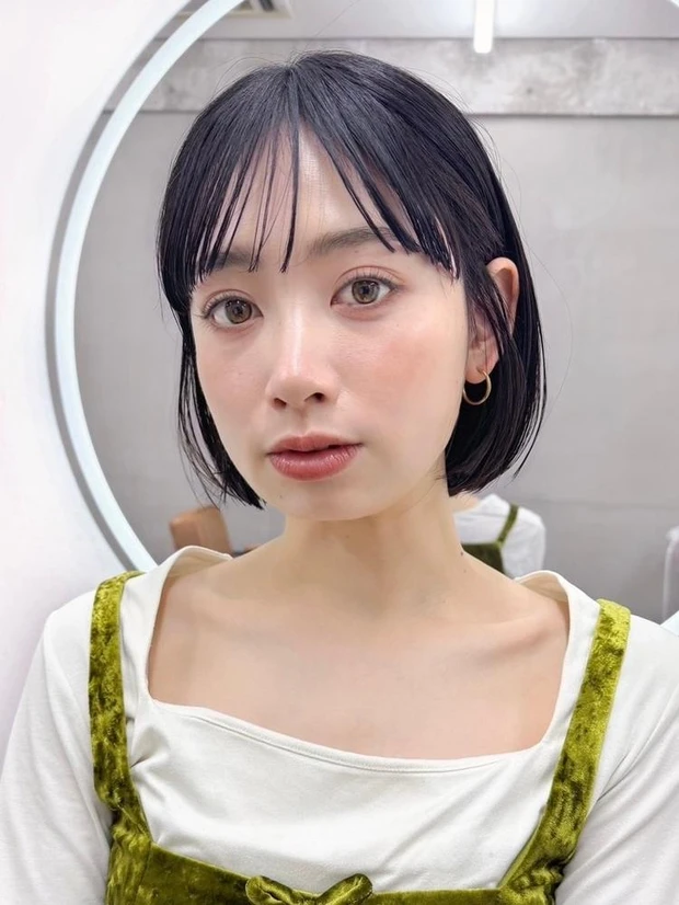 【暗め・自毛風】春におすすめの髪色・ヘアカラー ダークラベンダー