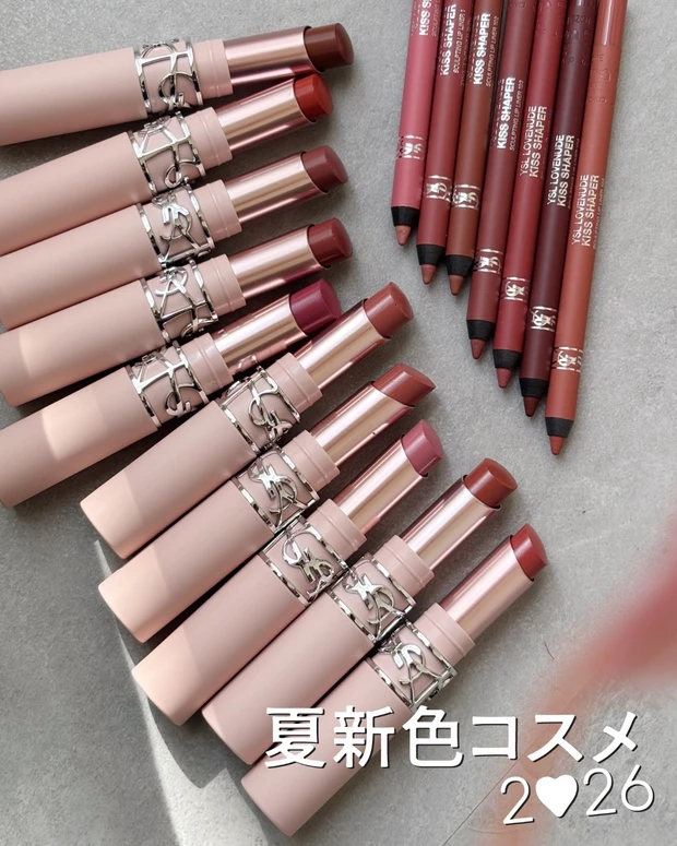 イヴ・サンローラン（YSL） 2026年 夏新色 第一弾 リップ