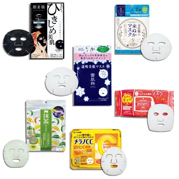 シートマスクで毛穴ケア！ キュッと締まった肌になれるのはこの6品