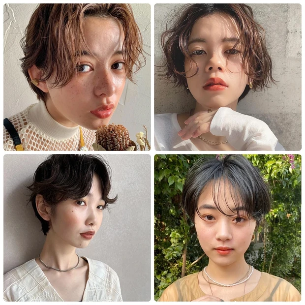 【最新】「ショートヘア×パーマ」おすすめ17選! 前髪あり・前髪なし別に人気の髪型を紹介