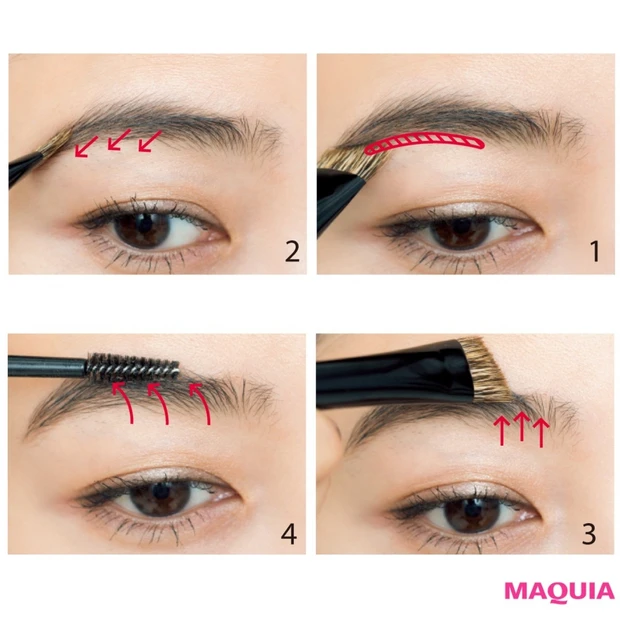 旬眉の条件から描き方まで、教えます! 「ポイントは毛並みです」