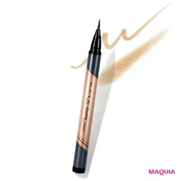 【マルチユースコスメ】1本で目元は完璧! アイライナーを使い倒す_ケイト ダブルラインエキスパート LB-1 ¥850(編集部調べ)/カネボウ化粧品