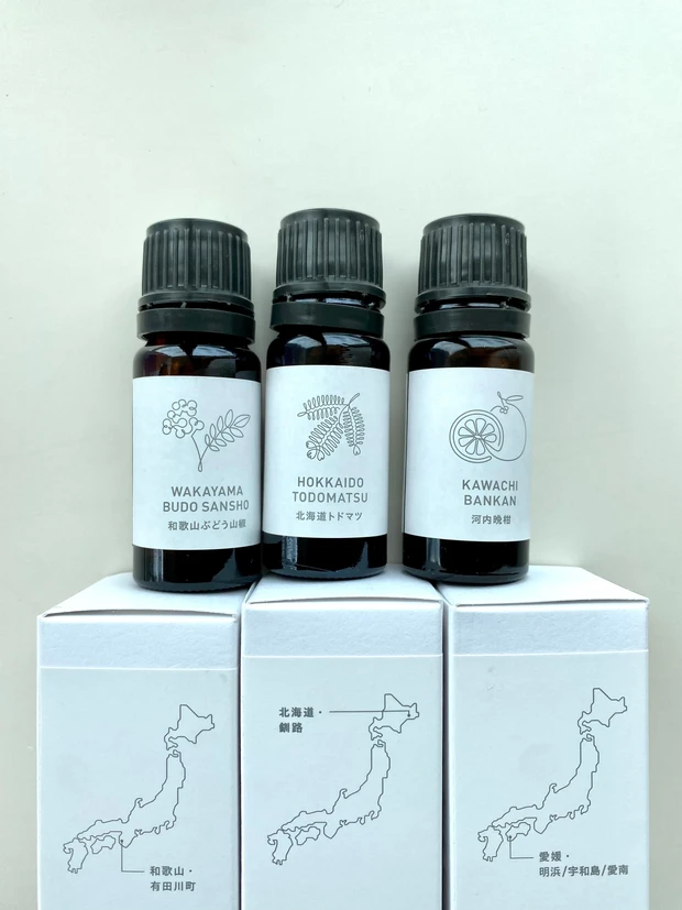 @aromaで香りの旅へ。日本の美しい風景と自然が目に浮かぶ北海道 愛媛 和歌山のアロマオイル_1_1