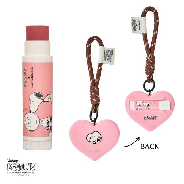 ＜PEANUTS＞アロマティック リップクリーム チャームセット