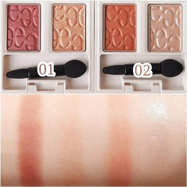 エレガンス エタンセル アルモニーアイズ　01、02のスウォッチ