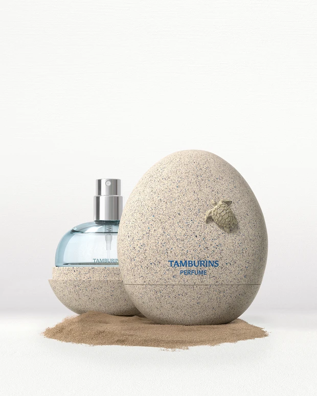 TAMBURINS EGG PERFUME BLUE HINOKI 14ml ¥5700