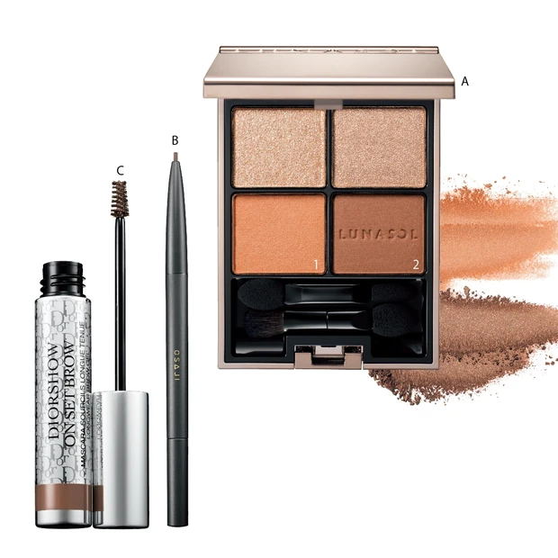 paku☆chan 立体感を意識した眉に、 ワントーンのまぶたでしっとり