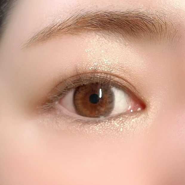 BIDOL(ビーアイドル)THEアイパレ 108 決意のブロンドベージュ アイメイク