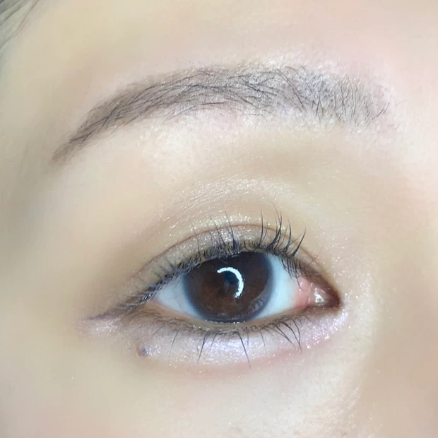 CANMAKE キャンメイク プランぷくコーデアイズNeo新色 N02チュチュプランぷく メイク仕上がり