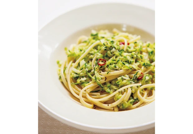 ズッキーニパスタ