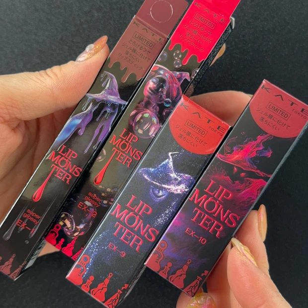 【限定 魔女モンスター】KATE×USJコラボ「リップモンスター」全4色レビュー | _2