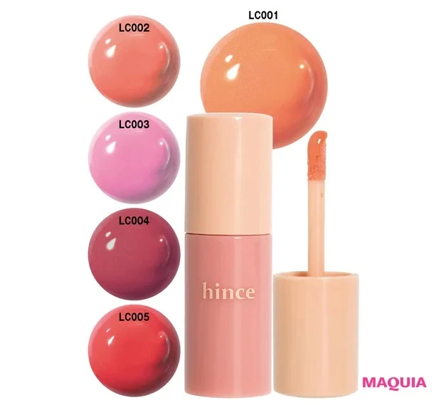 2024年夏新色チーク_hince(ヒンス)デューイーリキッドチーク